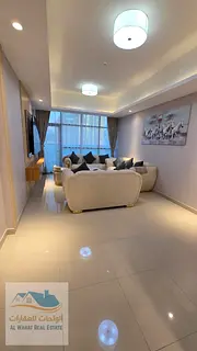 First occupancy | One bedroom and living room with Sheikh Khalifa Street view | Parking + Gym + Swim