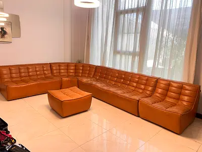 Premium Quality Ethnicraft High Quality Corner l shape sofa