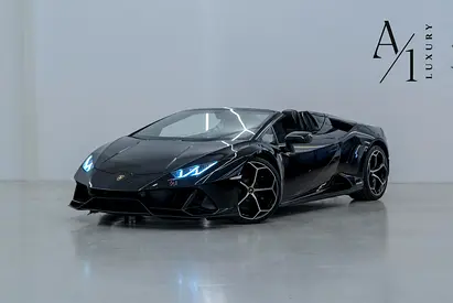 2021 Lamborghini Huracan EVO Spyder, With Full Service History, Excellent Condition, GCC Spec