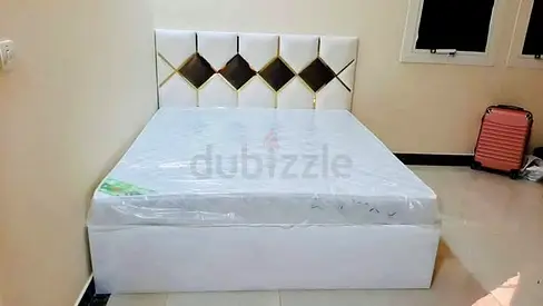 King size 180x200cm Bed with mattress.  All times delivery available