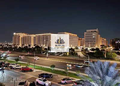 منظر فاخر جديد تماما شقة بغرفة نوم واحدة متاحة للإيجار في الممشى