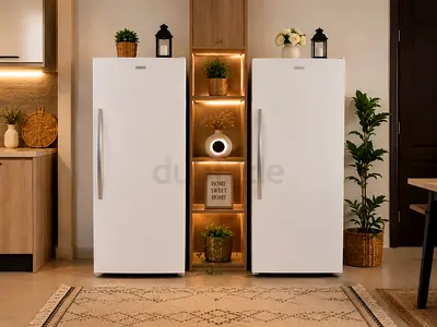 20 Cu.Ft Upright Freezer (WHITE), Gross capacity 566.3, Net capacity 547LTR, Even Temp Cooling,