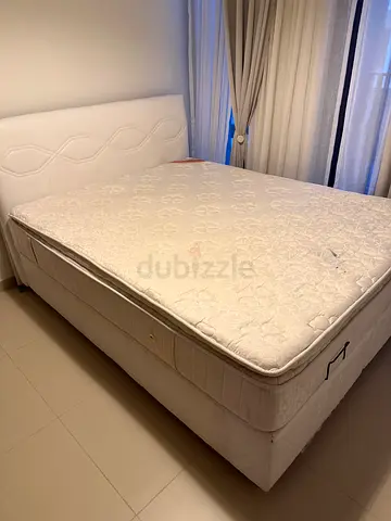 Bed frame and mattress