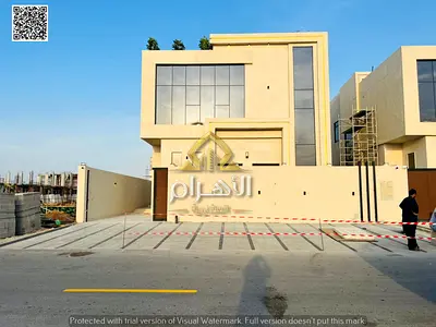 مباشر من المالك | تملك فيلا فاخرة بالحليو عجمان| 5 غرف نوم ماستر| بسعر تنافسي شامل التسجيل