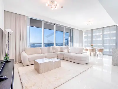 Full Sea View | Fully Furnished | 3 Br + Maids