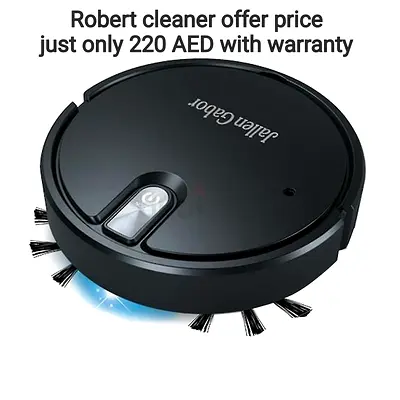 Robot Vacuum Cleaner - Compact Automatic Floor Cleaner