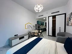Furnished Studio | Opalz by Danube Tower 2 | Pool View Balcony