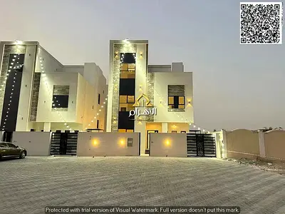 With electricity, water, and air conditioning | Own a luxury villa in Al Helio 2, Ajman | 6 master bedrooms | A great deal at a competitive price