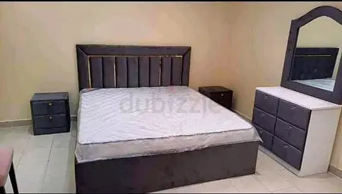 King size bed with medical mattress