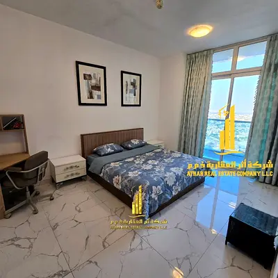 ✨ Luxury apartment for monthly rent, one bedroom and a hall with an open view, fully furnished with elegant furniture and a fully equipped kitchen