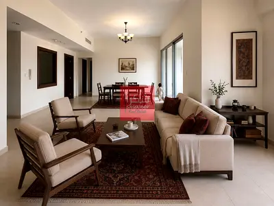 Well Mainatined 3BHK with Balcony & Maid’s Room | Panoramic Views | Close to Metro & Local Amenities