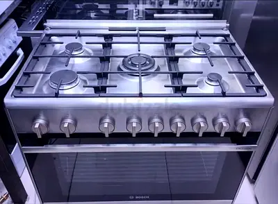 Free Delivery- BOSCH Latest Model 5-Burner Full Gass Cooking Range 90x60 CM
