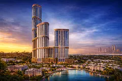 Skyscape Aura | 2 Bedroom + Study | Full Lagoon View