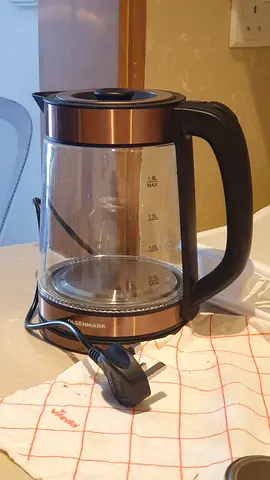 Glass Electric Kettle with Stainless Base - 1.8L