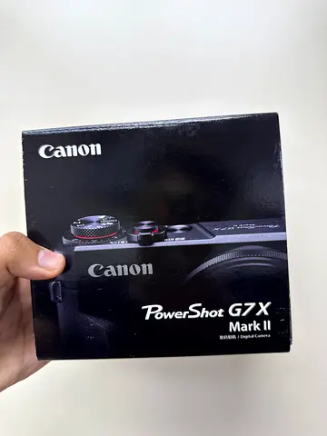 Canon G7x mark II black