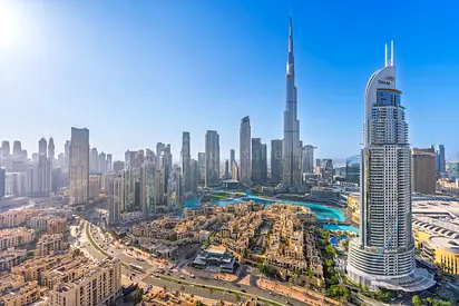 3BR with Iconic Burj Khalifa View | High Floor