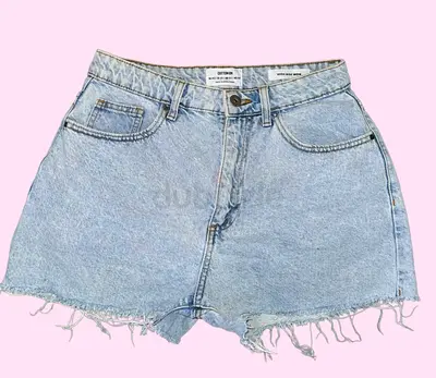 High Rise Mom Denim Shorts