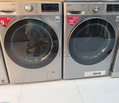 LG latest model direct drive 9 kg washer and 9 kg heat pump dryer separate set freestanding.lol