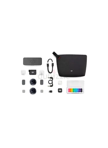 Mic Mini 2 (2 TX + 1 RX + Charging Case) Grey