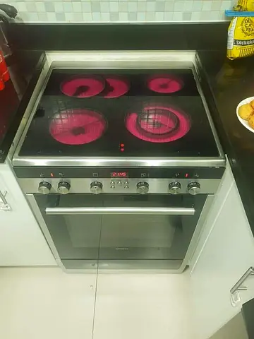 Siemens latest model electric ceramic 4 hobs stove oven fan cooking range 60x60 freestanding cooker