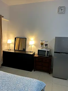 One Bed Room Available in 1 bhk flat monthly rental