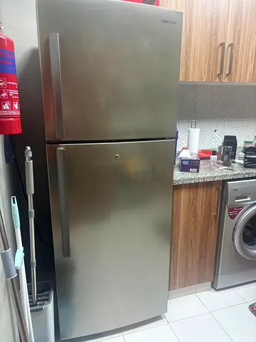 Samsung Silver Top-Freezer Refrigerator - Good Working Condition