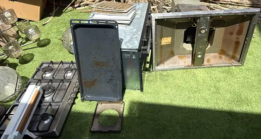 5 plate gas stove and oven