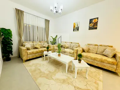 Furnished one-bedroom apartment (new furniture) for rent on Ajman Corniche