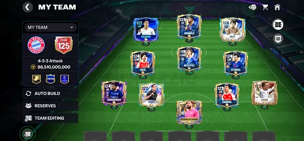 (125 OvR) FC MOBILE ACCOUNT