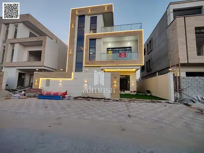 Luxury villa for rent in the most prestigious area of ​​Ajman, Al Bahia district