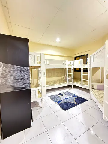 Wooden bunk bed