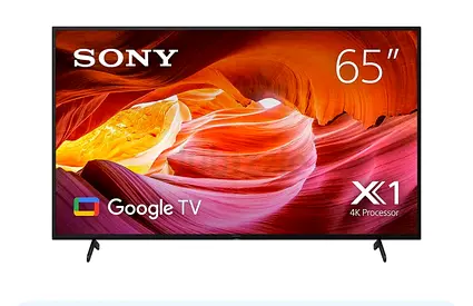 65 Inch HDR Google TV In 4K With A Billion Colors KD-65X75AK Black