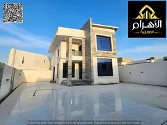 A unique opportunity to own a villa in Al Alia area, with a land area of ​​4300 sq ft, at a spec