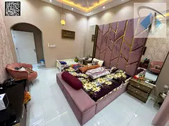 Modren Sami Furnished 05 Master Bedrooms All Rooms wadrobs Villa For Rent In Al Yasmeen Ajman