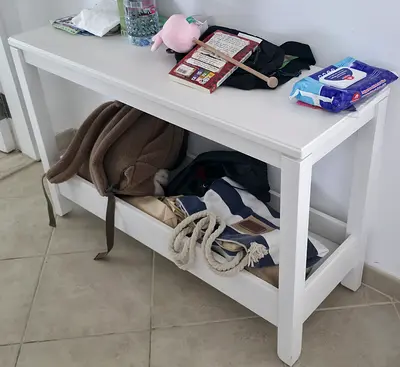 Console table Ikea HAVSTA white (NO bargaining)