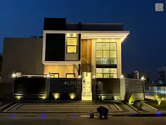 Including registration fees, a luxury villa for sale in Al-Haliyo 2 – modern design and high-end f