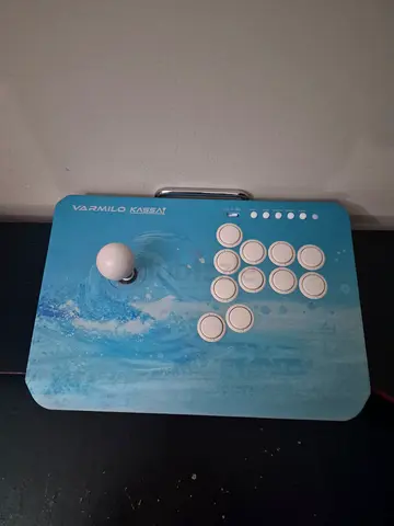 Varmilo Kassai Leverless Fight Stick Perfect Condition very hard to find in uae works with ps5/ps4pc
