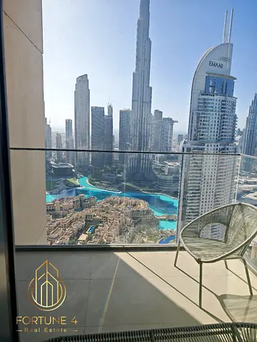 Furnished 3BR+ Study | Full Burj Khalifa & Fountain View | High Floor