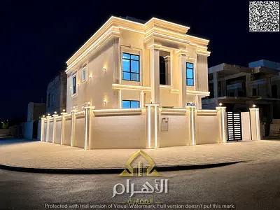 Lowest down payment in Ajman | Own a luxury villa in Al Helio 2, Ajman | 6 master bedrooms (G+2) | A great deal including registration