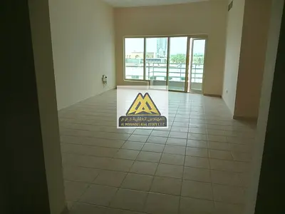 Open view of Ajman Marina / Two bedrooms and a living room / Central air conditioning / Balcony / Spacious / Excellent price / Convenient location