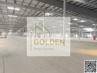 Strategic logistics warehouse directly on three main roads