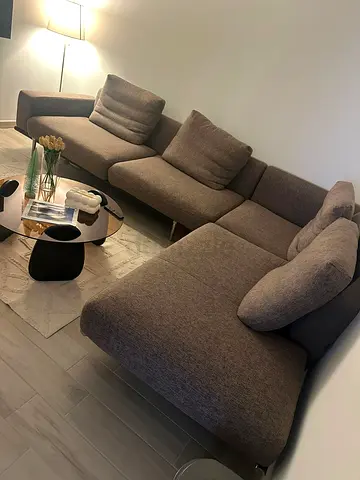 Modern L-shaped Sofa 320 x 230 — Comfortable 5-6 seater  high quality Ebarza brand