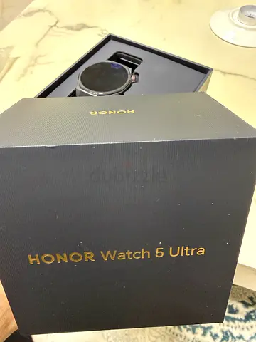 HONOR Watch 5 Ultra - Black (with box)- Not Used