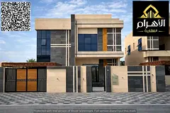 Villa for sale in Al Rawda, Ajman. Prime location, 5000 sq ft, 6 bedrooms, modern design and luxurio