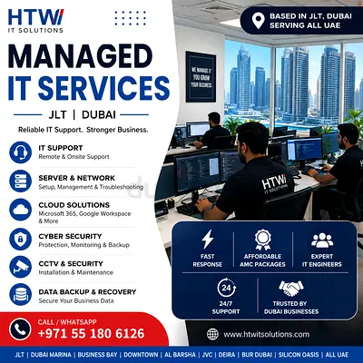 Managed IT Services JLT | Reliable IT Support Dubai