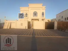 For sale, a villa in Ajman Al Aliya, 5 master rooms, a Majles room, a hall, and a maid’s room, fre