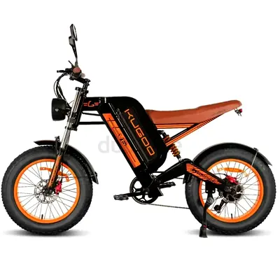 Kugoo V6 Harley Electric Bike 48V 28Ah 1000W Dual