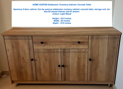 HOME CENTER Sideboard / Crockery Cabinet / Console Table