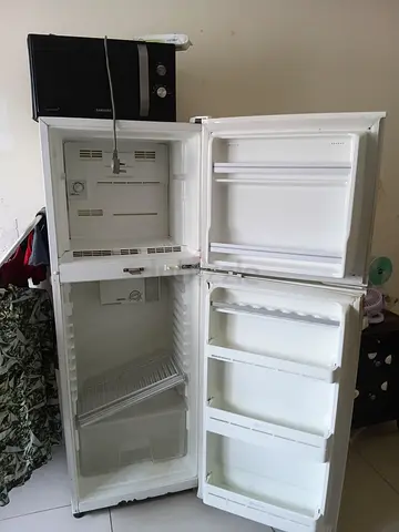 Used Double-Door Refrigerator (Top Freezer) – Good Working Condition