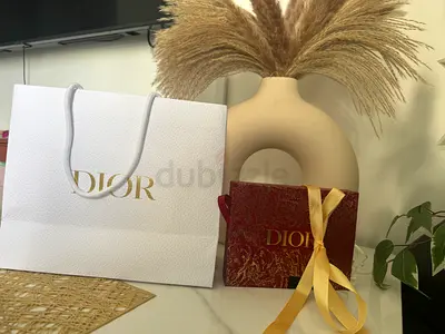 Original Dior gift bag and boxed gift set — Foundation ( Neautral) and Lipstick ( Diormania).